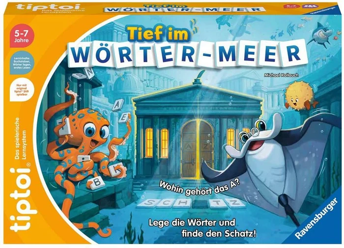 Ravensburger tiptoi Tief im Wörter-Meer