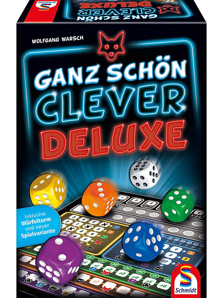 Schmidt Spiele Würfelspiel "Ganz schön clever Deluxe" - ab 8 Jahren - onesize