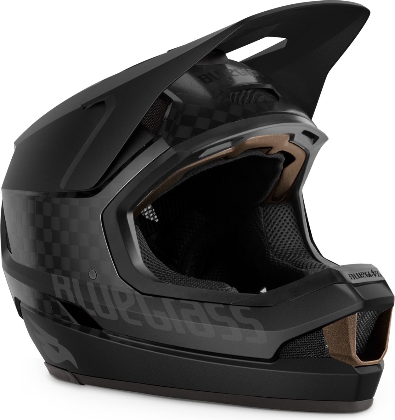 Fahrradhelm Bluegrass LEGIT CARBON MIPS mattschwarz, Größe L 58-60 cm