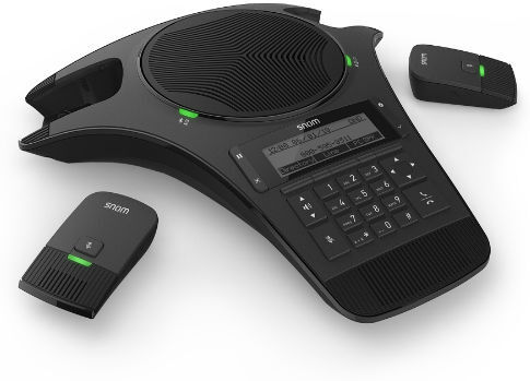 Snom C520-WiMi Téléphone pour audioconférence avec technologie DECT et Bluetooth