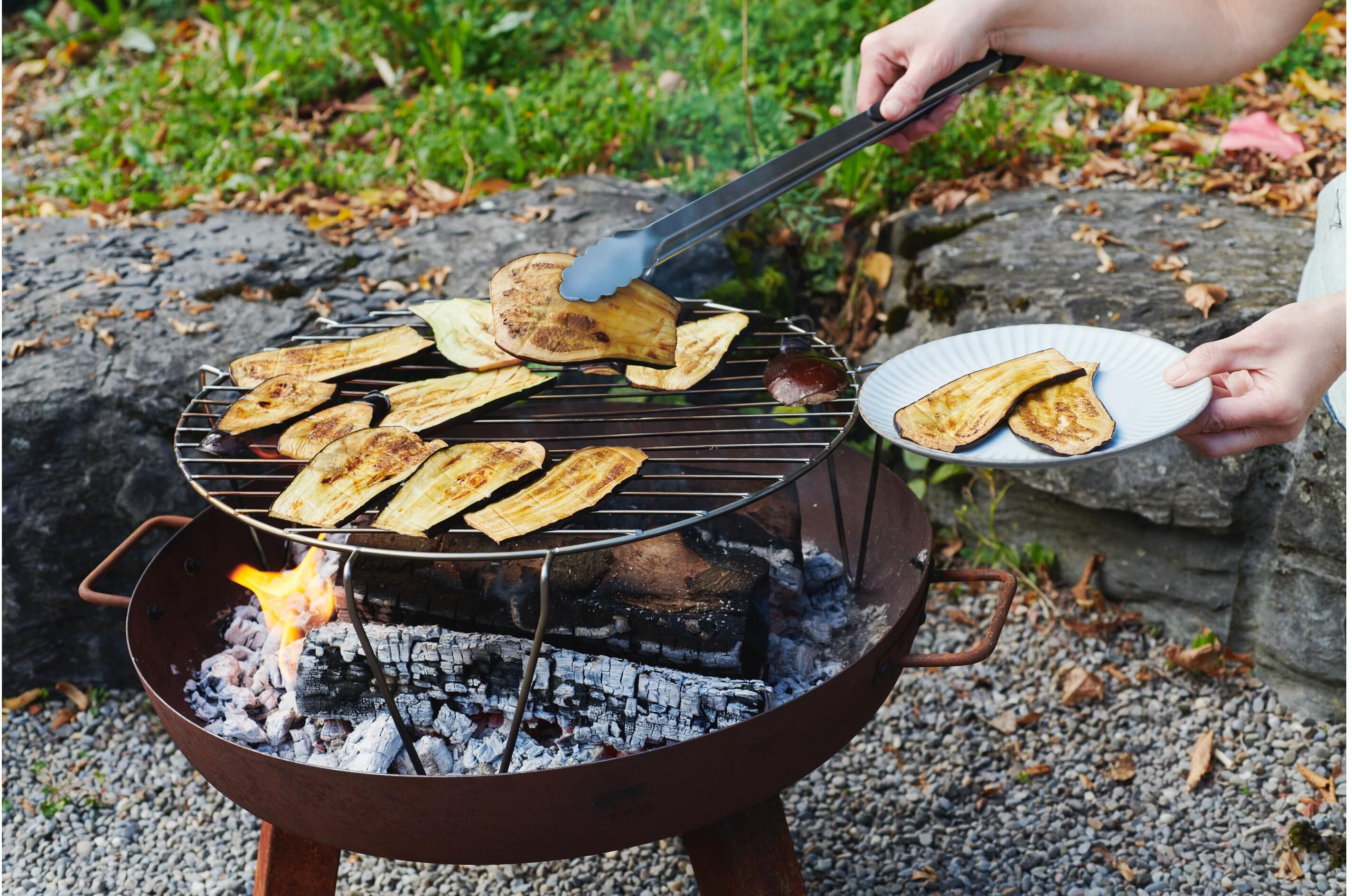 Grillrost NOUVEL "Feuerschalen", schwarz, Ø:45cm, Edelstahl, Grillroste, Grillrost schwarz Ø 45cm
