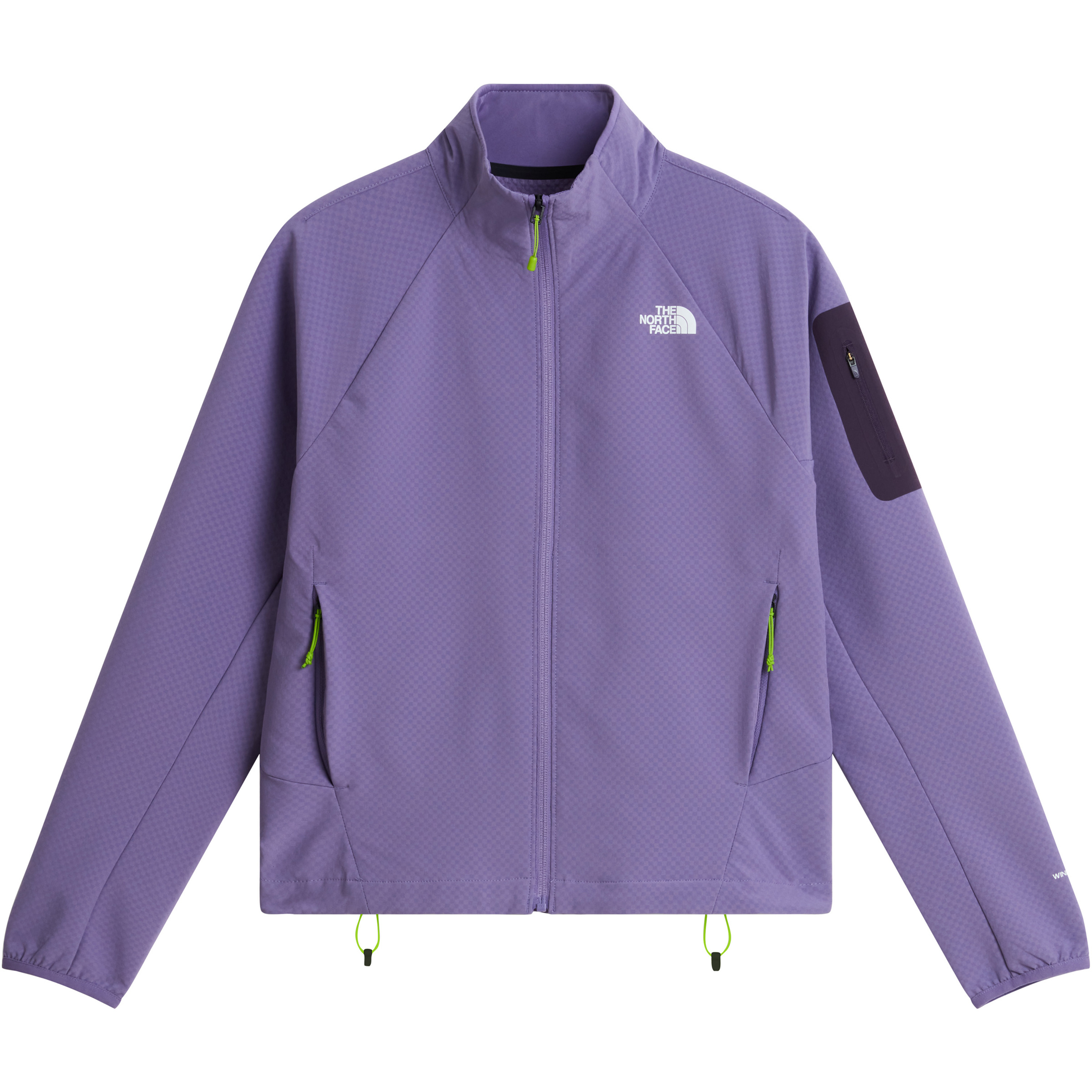 The North Face Tek Approach Damen Fleecejacke lila Größe M Trekking Wasserabweisend Wasserabweisend