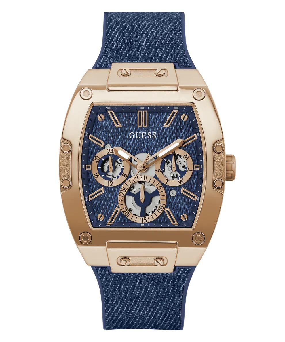 Guess Phoenix Heren Horloge Blauw GW0786G2