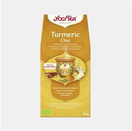 YOGI TEA® YOGI TEA INFUSAO CHAI CURCUMA 90g