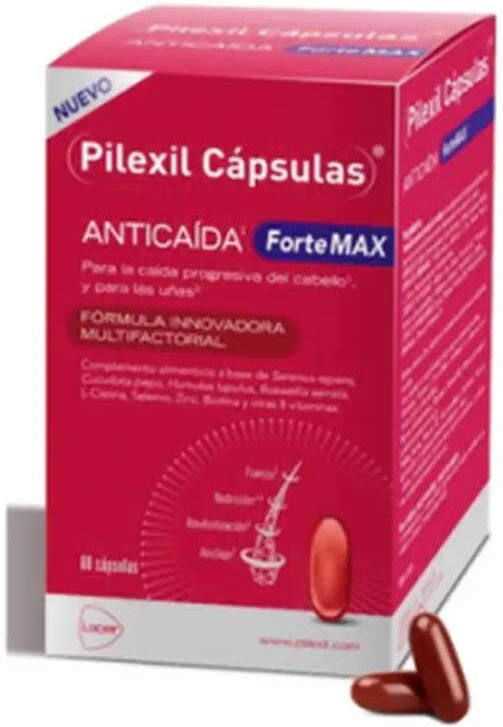 Pilexil Cápsulas Anticaída Forte Max 60caps