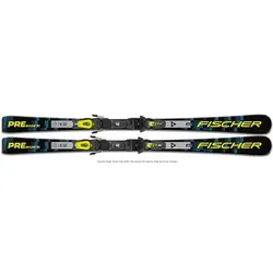 FISCHER Herren Racing Ski RC4 PREMIUM TI RT + RC4 Z11 PR, Größe 163 in Blau Blau