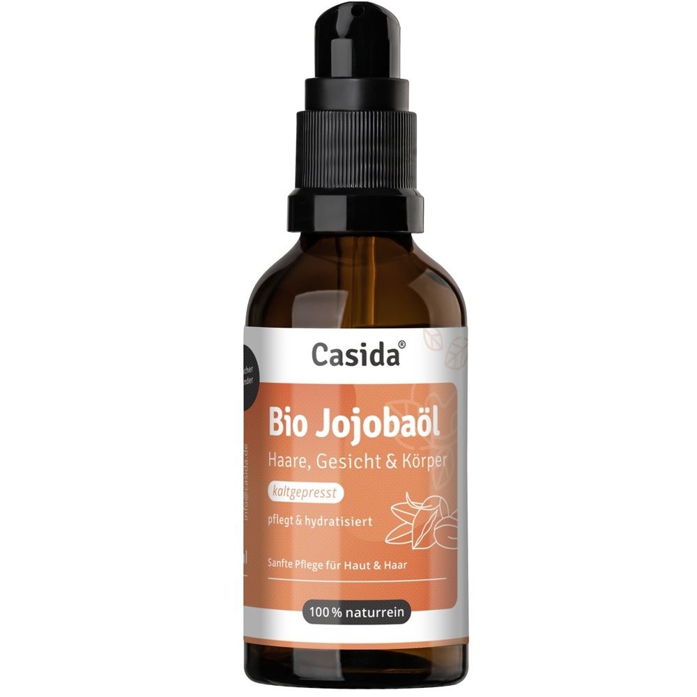 Jojobaöl Bio kaltgepresst Haare-Gesicht-Körper 50 ml Öl