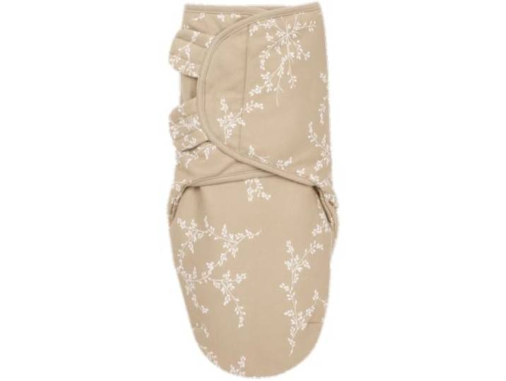 MEYCO Pucktuch 0-3M. gefüttert Swaddle 2,0TOG Neugeborene Branches Sand