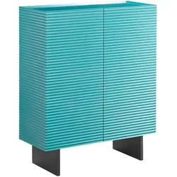 HIGHBOARD LYNN Blau Holz