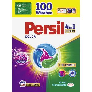 Persil Waschmittel Color 4in1 Tiefenrein, Discs, Excellence, 1,7kg, Waschladungen 100