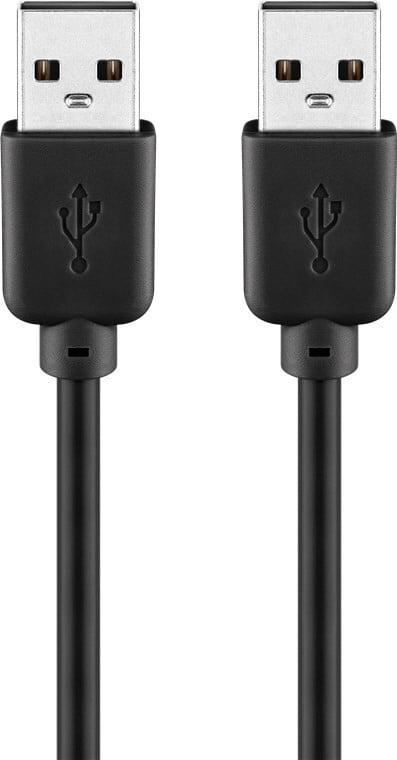 Goobay USB 2.0 Hi-Speed Kabel zwart, 3 m
