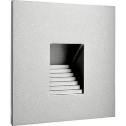 Deko Light Abdeckung eckig grau Stufe für Alwaid 930486 Abdeckung Grau
