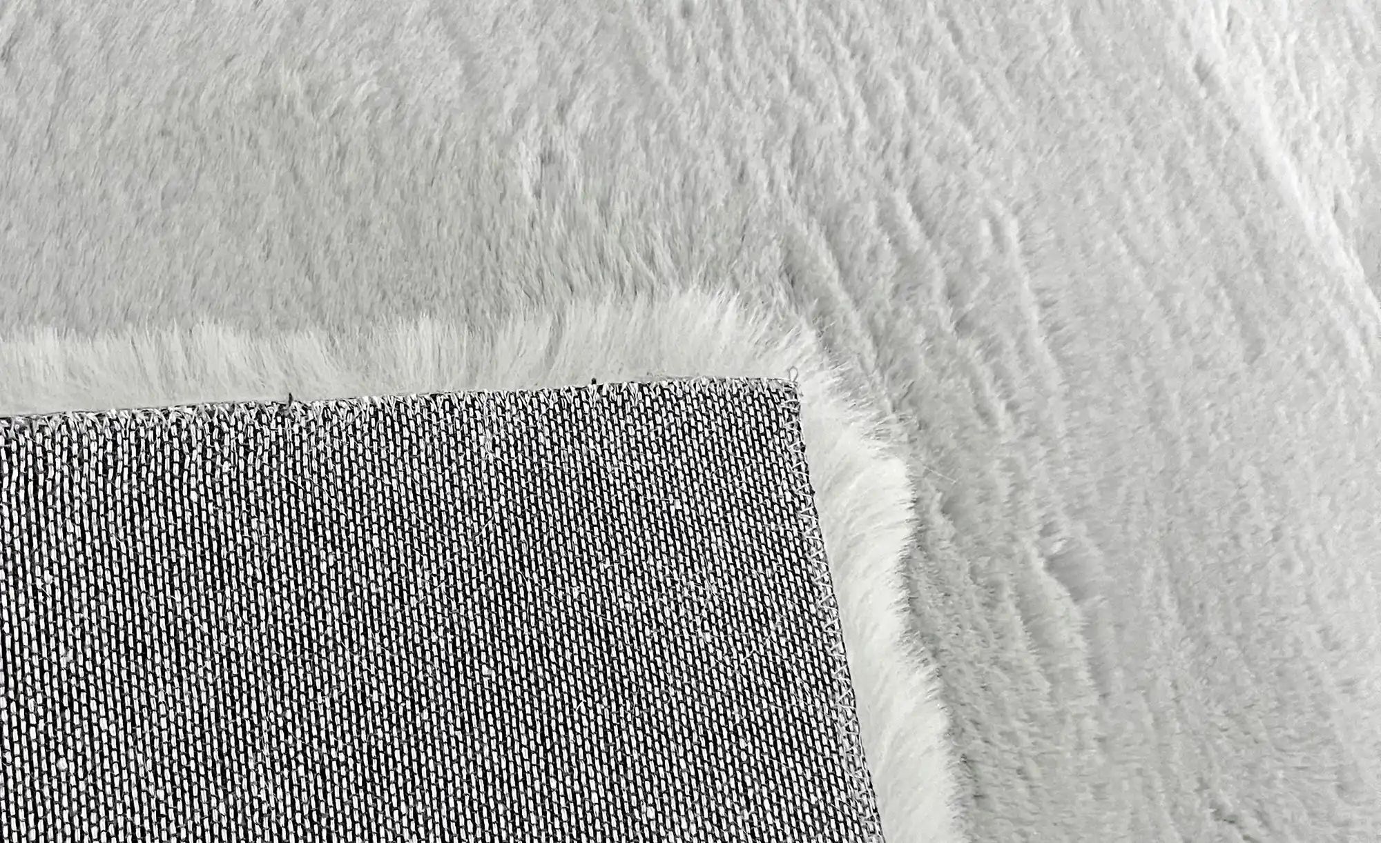 como Kunstfell  Bunny Premium ¦ grau ¦ Synthetische Fasern ¦ Maße (cm): B: 160