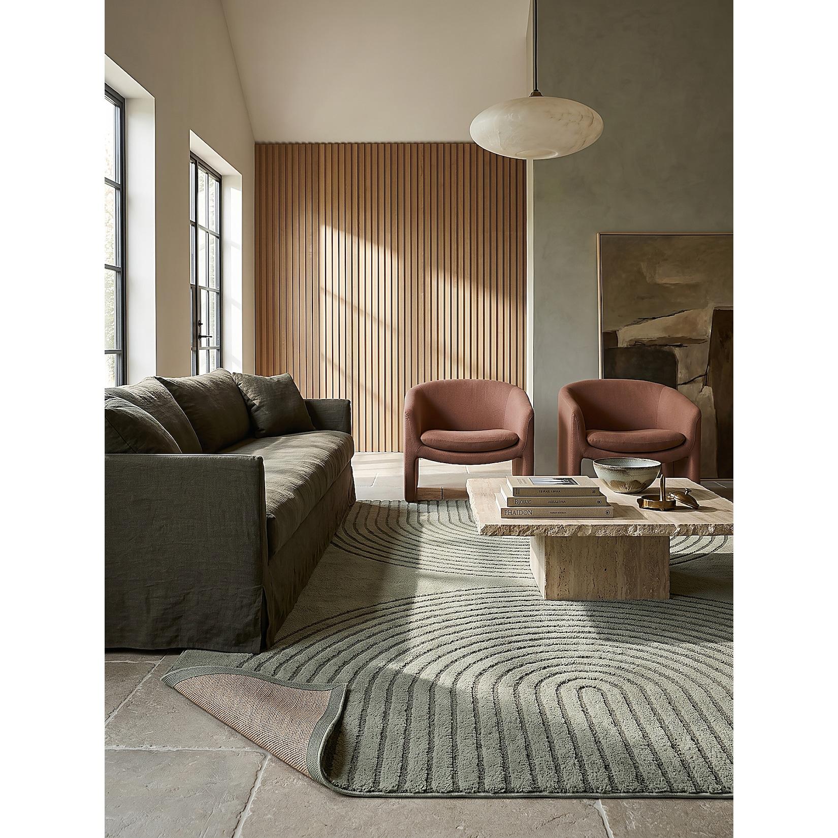 Teppich Pflegeleicht Grün 240x340 cm - MUOTA Kadima Design