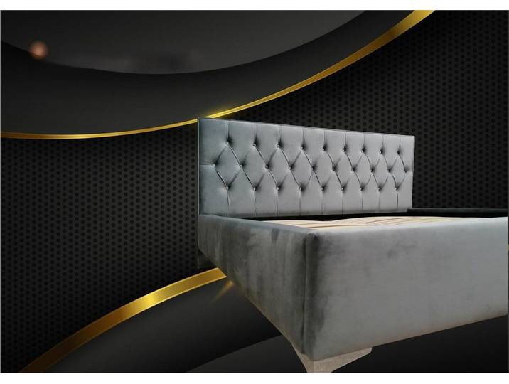 Xlmoebel Polsterbett Chesterfield Textil Bettgestell 140x200 Doppelbett Design, Made in Europa