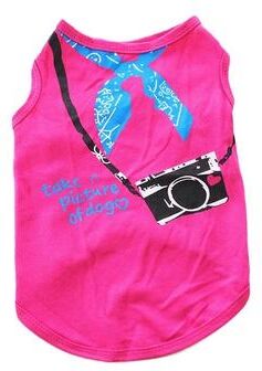 Uplifted Finds Summer 100% Cotton Breathable Print Pet Vest And Kitten Pajamas 9 xs