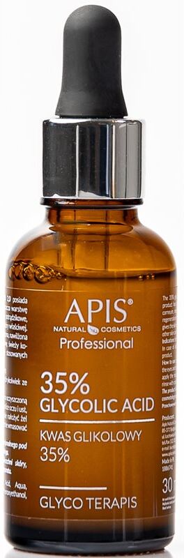 Apis Natural Cosmetics TerApis 35% Glycolic Acid glättendes Peeling-Serum für die Regeneration und Erneuerung der Haut 30 ml