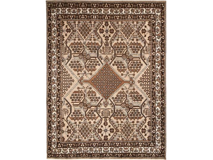 Mashad Patina Teppich 252x335 Handgeknüpft Orientteppich Perserteppich Wolle