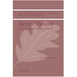 Before Dinner, Fachbücher von M. Korthals, M Korthals