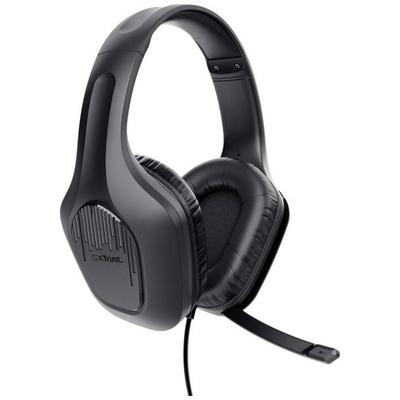 Trust GXT415 ZIROX Gaming Over Ear Headset kabelgebunden Stereo Schwarz -