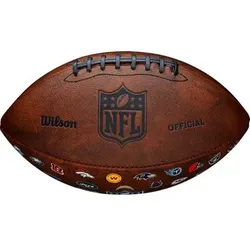 WILSON NFL OFF THROWBACK 32 TEAM LOGO, Größe 1 in Braun Braun