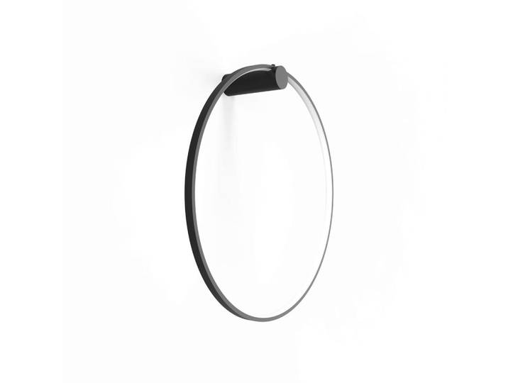 Badezimmer-Wandleuchte Mirror, Schwarz, Metall, 60x60x16 cm, RoHS, Lampen & Leuchten, Innenbeleuchtung, Wandleuchten, Spiegelleuchten