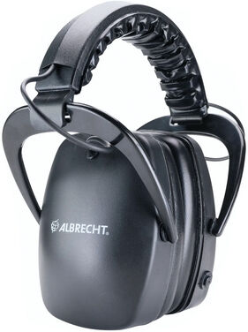 Albrecht OS-400 Soundproof Headphones Schwarz