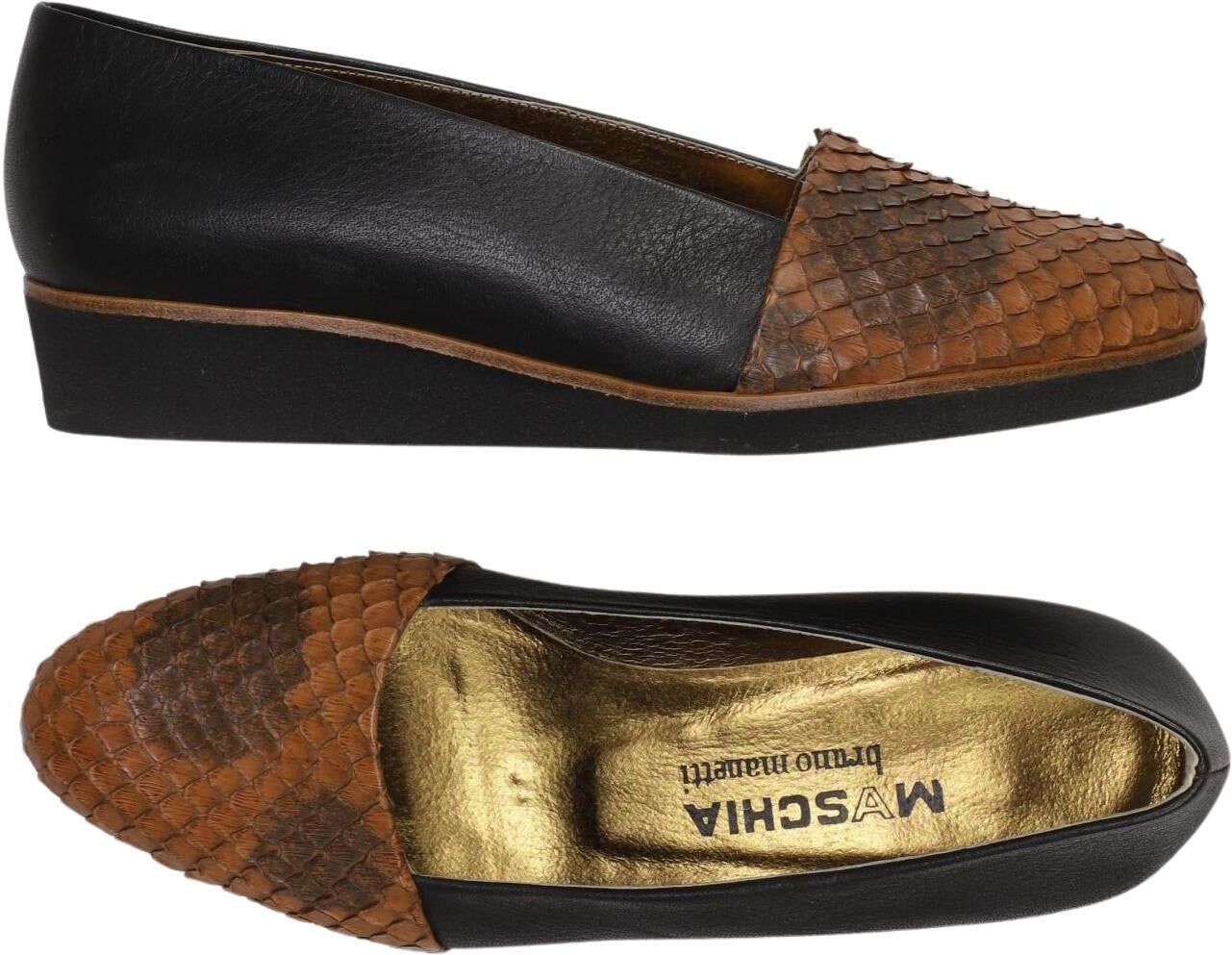 Bruno Manetti Damen Halbschuh, Mehrfarbig, Gr. EU 34.5, kein / Etikett - Second Hand