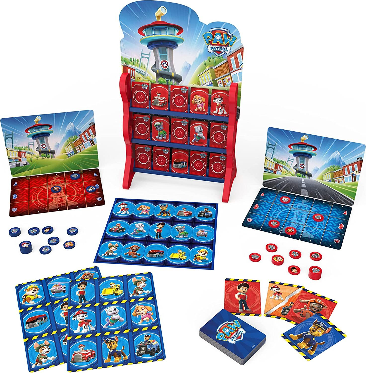 Spin Master Paw Patrol Game HQ House Bordspel voor Familie vanaf 4 jaar