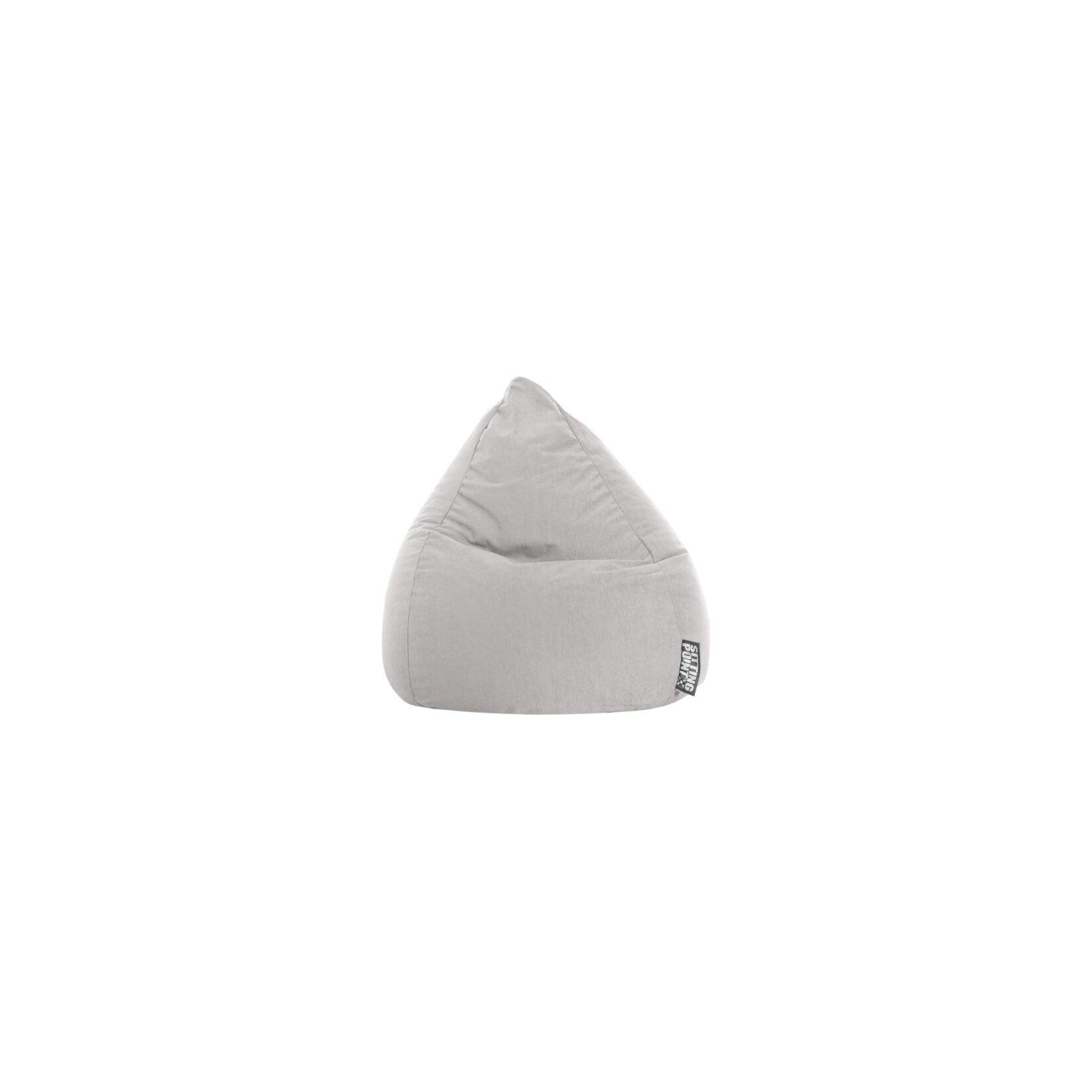 Sitzsack Easy L Grau