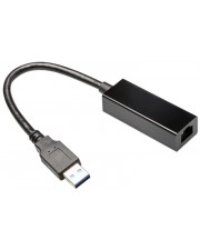 Gembird Adapter USB3.0 -> Gigabit LAN+ Flash-Speicher schw. Netzwerk RJ-45 Schwarz (NIC-U3-02)