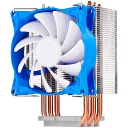 Silverstone SST-AR08-V2 - Argon CPU-Kühler mit 3 Wärmerohren, Direct Contact Heatpipe-Technologie un, CPU Kühler