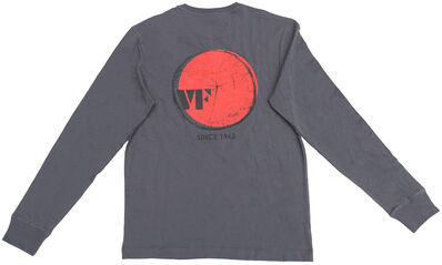 Vic Firth Gray Long Sleeve Tee L Dunkelgrau