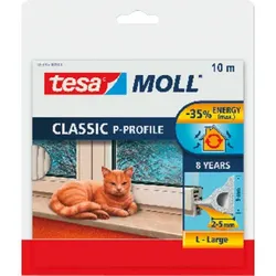 P-Profil-Dichtung 5395, braun 10m x 9mm - braun