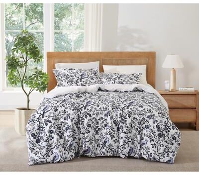 Brooklyn Loom Ava Floral Cotton Comforter Set