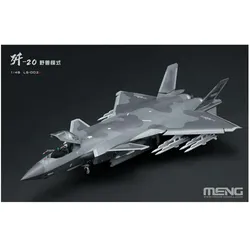 Meng-Model Chinese J-20 Stealth Fighter Beast Mode