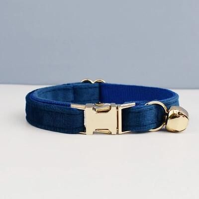 Uplifted Finds Stylish Adjustable Velvet Cat Collar With Bowknot And Free Personalization cat Collar 02 l