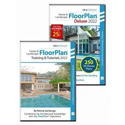 FloorPlan 2022 Deluxe & Training Bundle - Windows Version, English