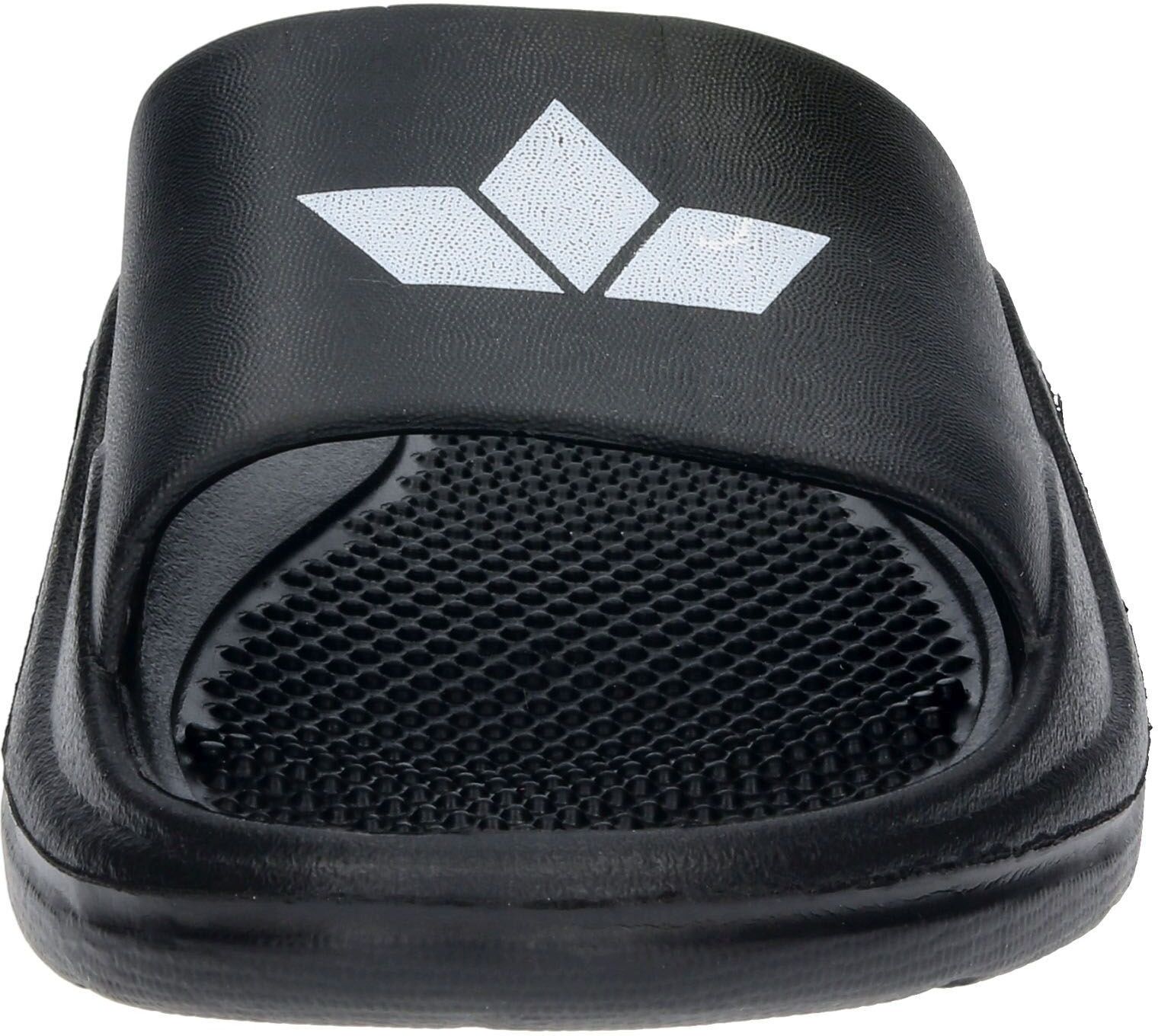 Badesandale LICO "Badesandale Panay", Herren, Gr. 37, schwarz, Synthetik, Schuhe