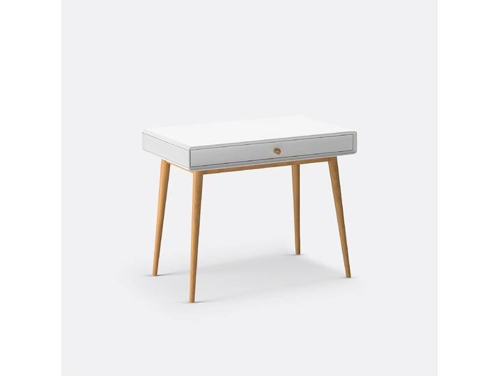 LA REDOUTE Bureau 1 tiroir Jimi Blanc