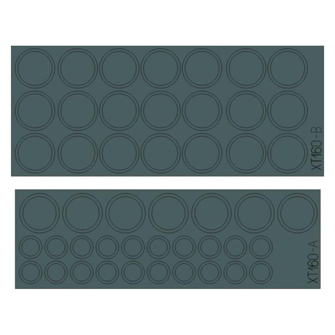 Eduard M-26 wheel masks for Hobby Boss (XT160)