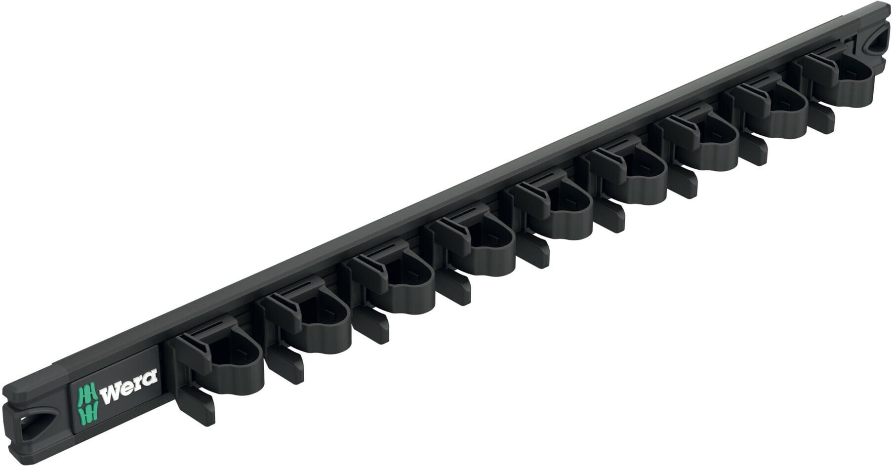 Wera Magnetleiste 9611 für bis zu 9 Kraftform Schraubendreher, unbestückt, 30 x 400 mm (05136414001)