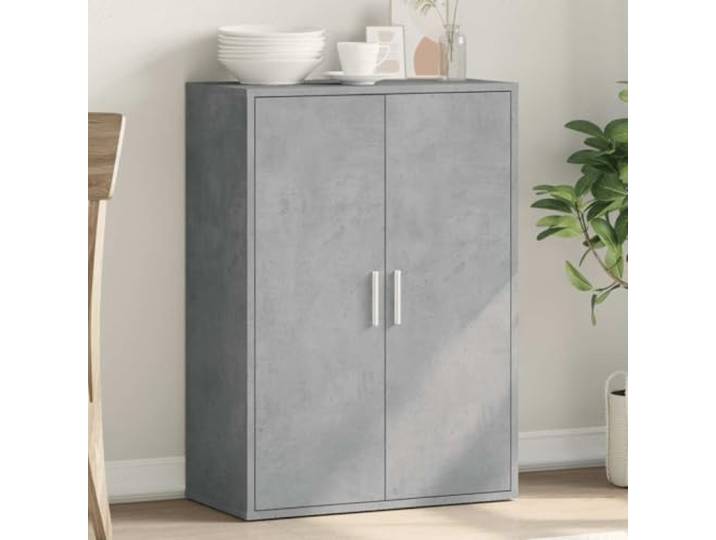 HEFZGDB Weißes Sideboard aus Holzwerkstoff für Wohnzimmer mit praktischem Stauraum für Bücher und Zeitschriften, langlebiges Design mit glatter Oberfläche für einfache Reinigung