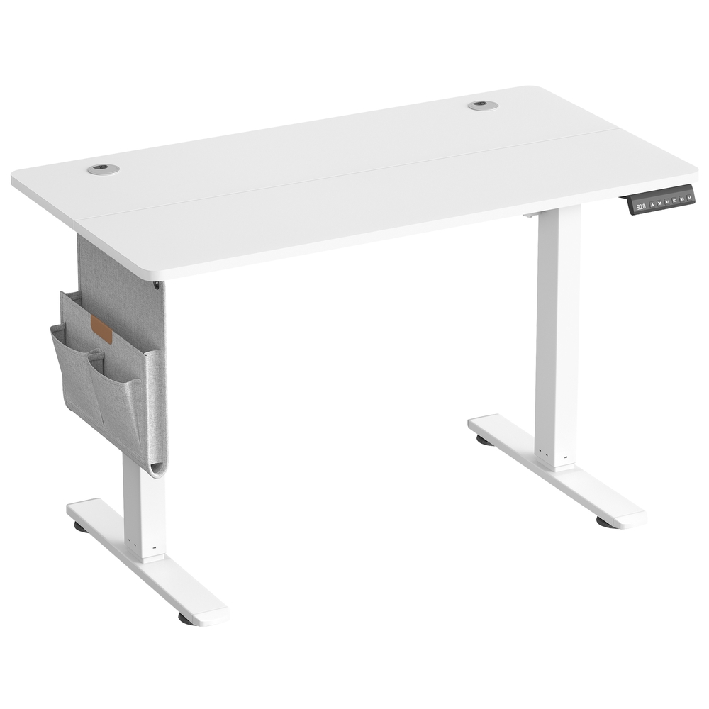 SONGMICS Höhenverstellbarer Schreibtisch, 100 x 60 cm, Memory-Funktion LSDB35130WZ01