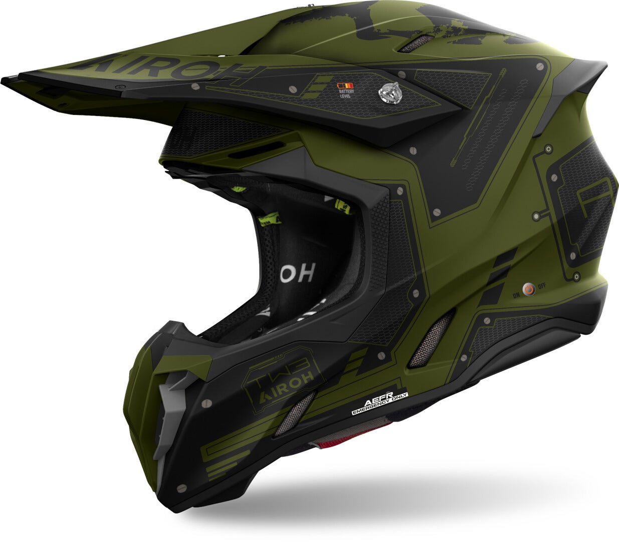 Airoh Twist 3 Military Motocross-Helm TW3TM35XS