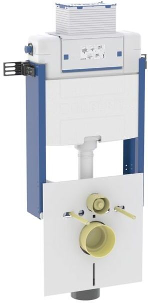 Geberit Wand-WC-Element Kombifix 110010001  Bauhöhe 98 cm, mit Omega UP-Spülkasten