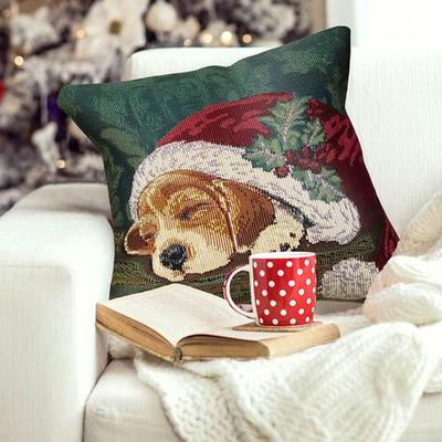 Trans Ocean Import Co Inc "Nap in a Cap Decorative Pillow Green 18"" Square, 18"" Square, Green"