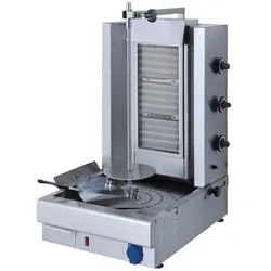 Virtus Gas-Dönergrill mit 3 Heizzonen, Motor unten, 30 kg (9826N)