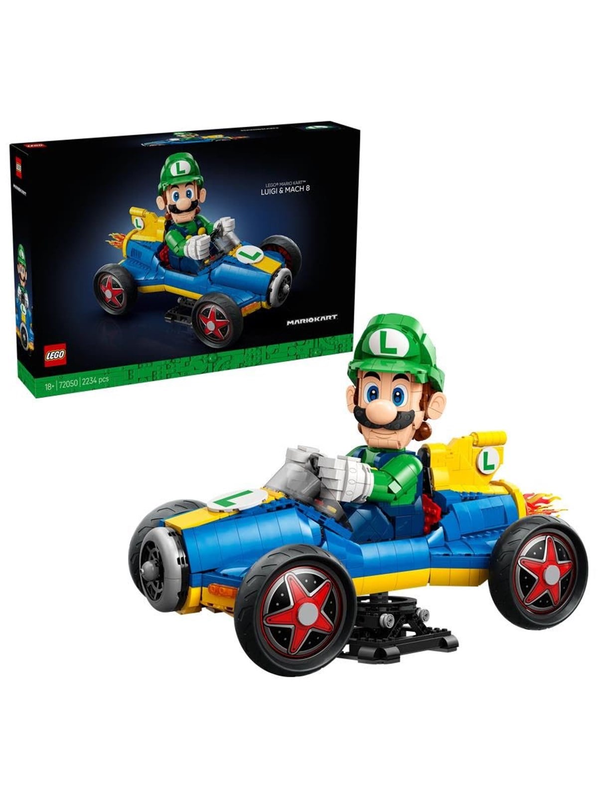 LEGO Super Mario 72050 Mario Kart: Luigi & Turboflitzer