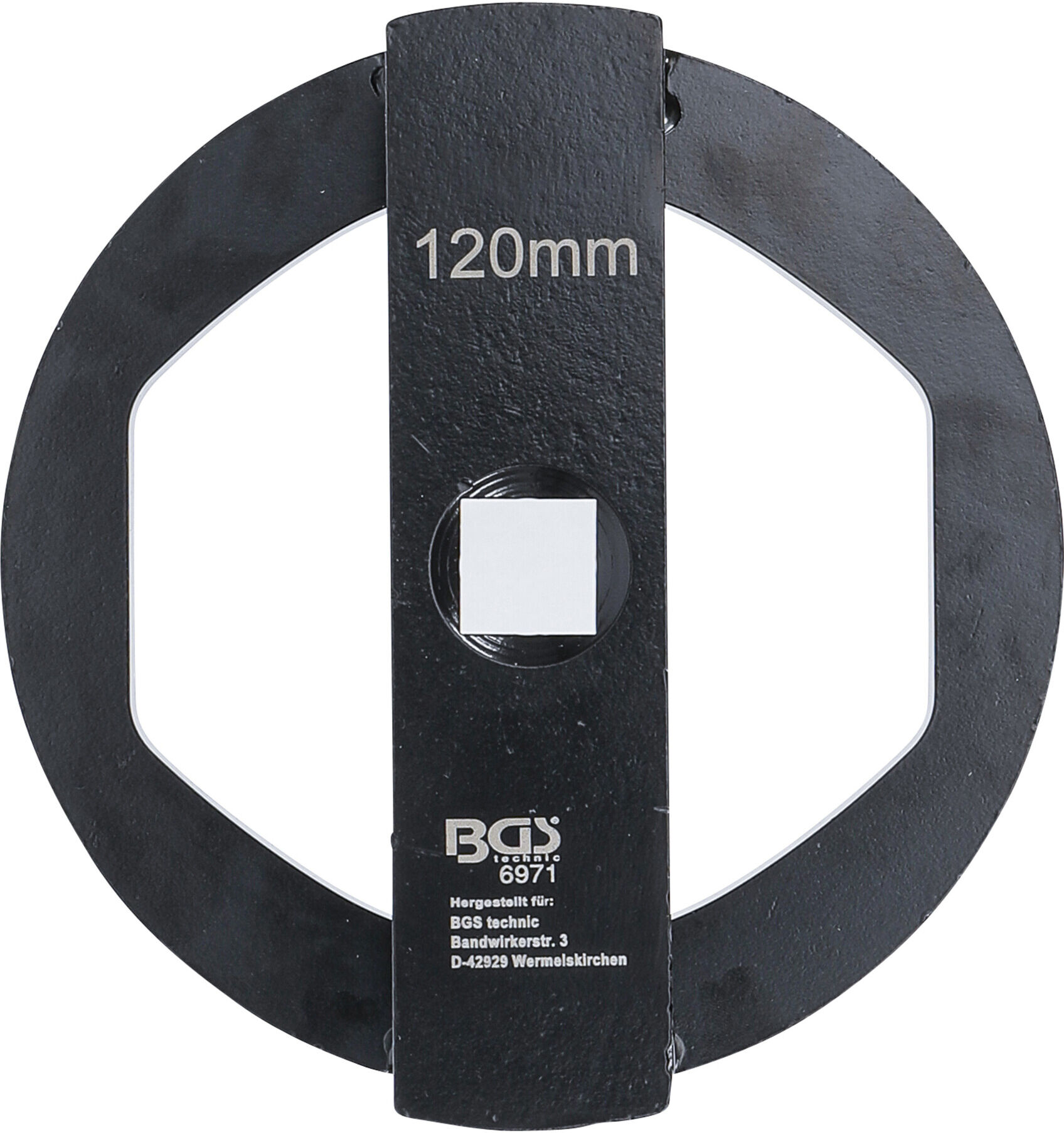 BGS Achsmuttern-/Radkapsel-Schlüssel für BPW-Achsen SW 120 mm ; BGS technic (6971)
